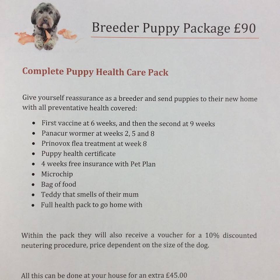 Breeder Puppy Package